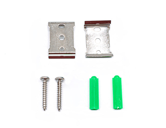 Components of GL LED L8456 Linear Light Fixture Accessories surface mount kit