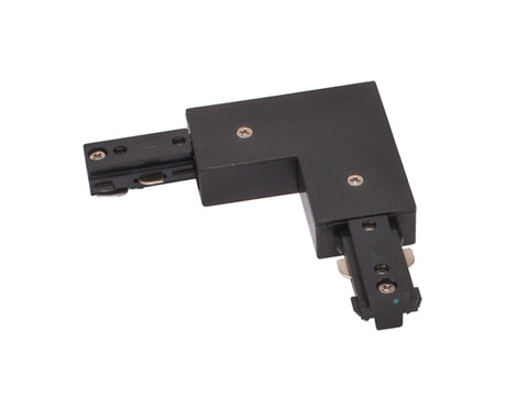 Black color Single Circuit Track System - H Type - L Connector.
