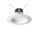 LED Recessed Can Light Dimmable Baffled Retrofit Downlight - 12W - 6inches - CCT - 1