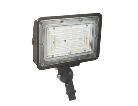 Front view of LED flood light 30W