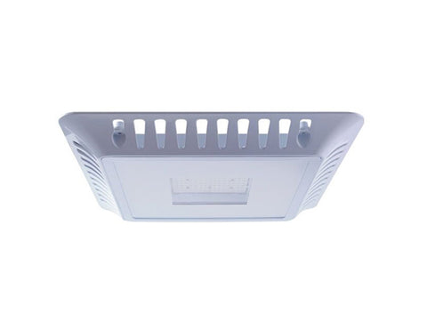 Bottom view of LED Gas Station Canopy Light 95W in white color