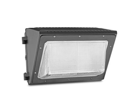 Front view of LED Glass Wall Pack Light 100W
