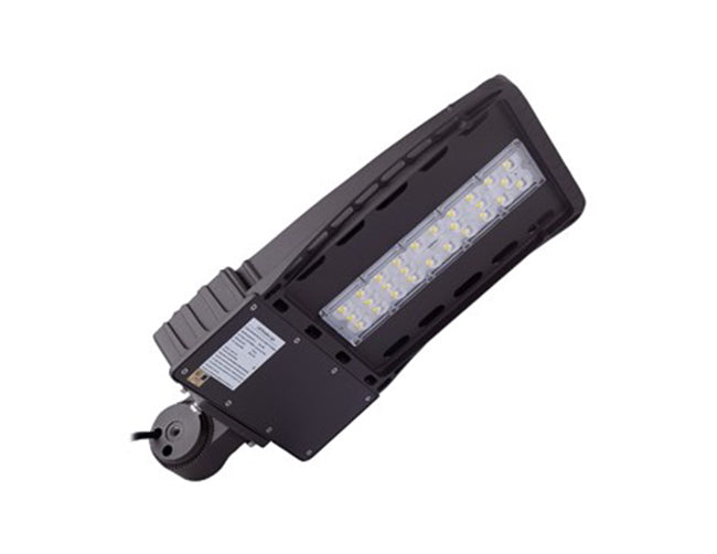 Side view of LED Shoebox Light 60W.