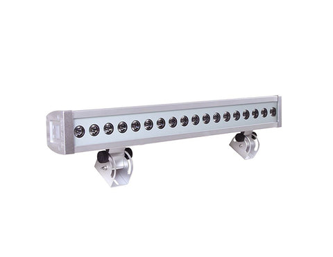 Front view of waterproof LED Wall Washer Light W80A-18P-2F.
