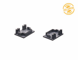 End caps for aluminum channel ES-3021. A label of free shipping for orders over $500 is shown as well.