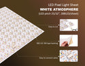 LED Pixels Light Sheet - Single Color - White Atmosphere - Dry Location IP20 - 24V - 30W - 5