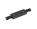 Black color Single Circuit Track System - H Type - Middle Connector.