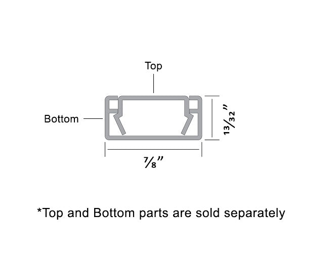 LED Module Protection Holder Bottom & Top