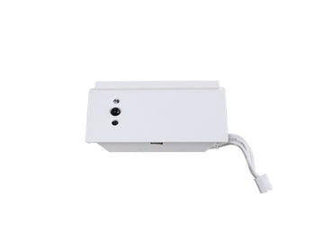 Front view of GL LED up and down continuous run L8070 linear light fixture accessory - motion sensor.