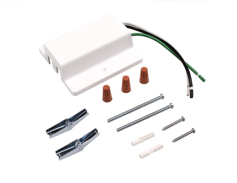 White power canopy kits for Single Circuit Track System - H Type.