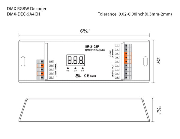 DMX RGBW Decoder - 3