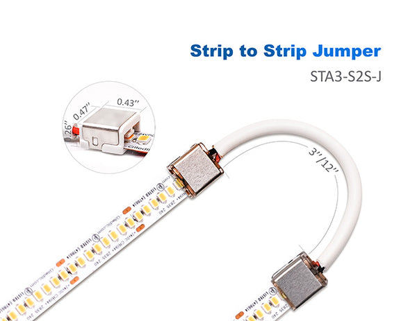 Strip to Strip Jumper for Single Color LED Strip Light STA3-S2S-J - 2