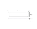 Up and Down Linear Panel Light - 4ft - 5