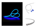 LED Side Bend Neon Light WINT - Single Color - Wet Location - Blue Jacket - 24V - 27