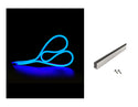 LED Side Bend Neon Light WINT - Single Color - Wet Location - Blue Jacket - 24V - 13