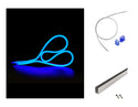 LED Side Bend Neon Light WINT - Single Color - Wet Location - Blue Jacket - 24V - 22