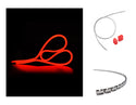 LED Side Bend Neon Light WINT - Single Color - Wet Location - Red Jacket - 24V - 23