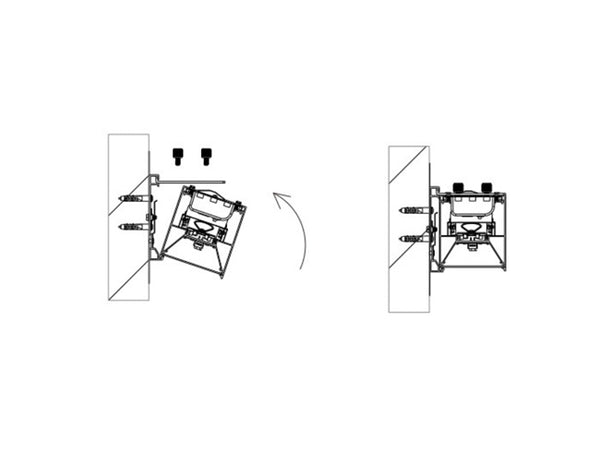 LED Linear Light - L8070 Wall Mount Kit - 3