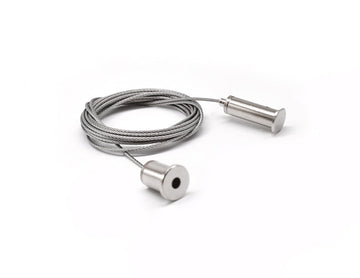 Top view of LED Aluminum Channel Suspension Kit