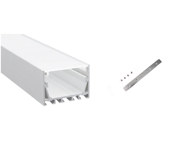 5035 LINEAR - ES 5035 Aluminum Channel + Milky Diffuser - 94“ - 10
