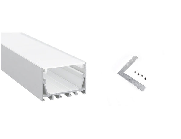 5035 LINEAR - ES 5035 Aluminum Channel + Milky Diffuser - 94“ - 7