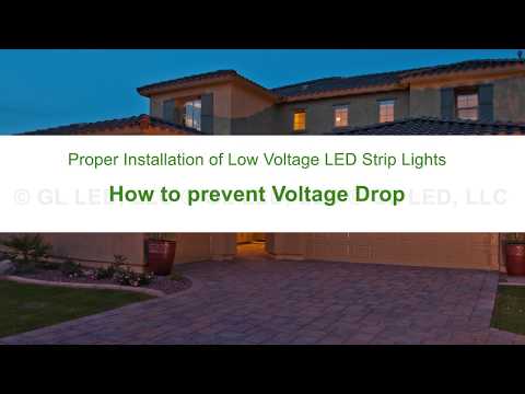 A YouTube video on how to avoid voltage drop.