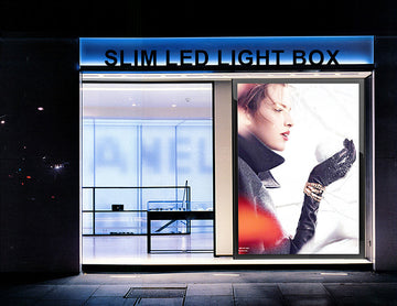 Customizable LED ladder strips inside SEG light box, each cuttable for flexible sizing and smooth, even illumination.