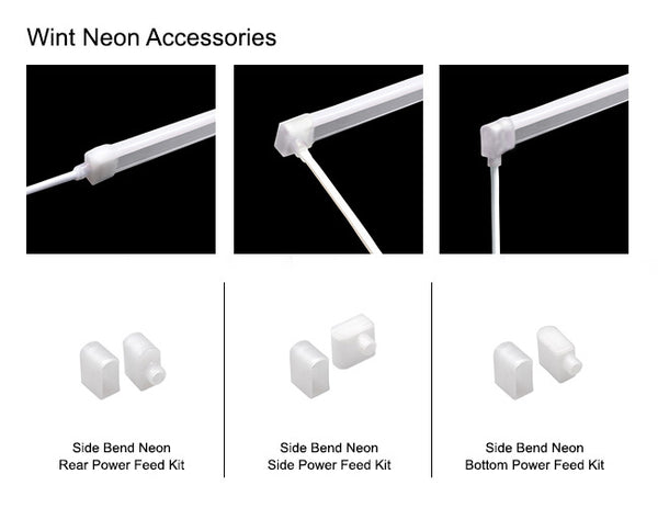 LED Side Bend Neon Light WINT - Single Color - Wet Location - 6500K - 24V - 7